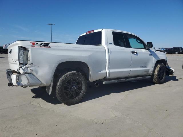 5TFRY5F19EX163211 - 2014 TOYOTA TUNDRA DOUBLE CAB SR/SR5 WHITE photo 3