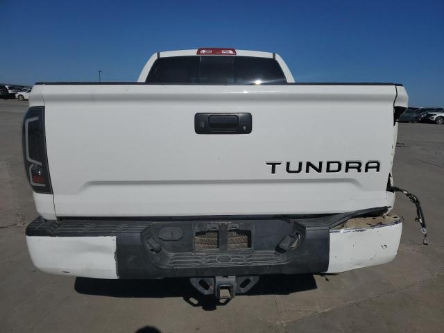5TFRY5F19EX163211 - 2014 TOYOTA TUNDRA DOUBLE CAB SR/SR5 WHITE photo 6