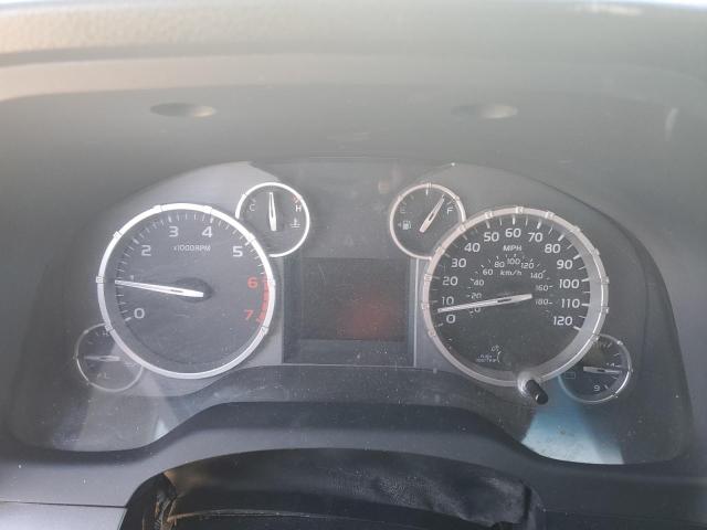 5TFRY5F19EX163211 - 2014 TOYOTA TUNDRA DOUBLE CAB SR/SR5 WHITE photo 9