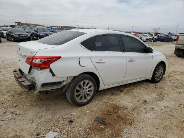 3N1AB7AP8JY293840 - 2018 NISSAN SENTRA S WHITE photo 3