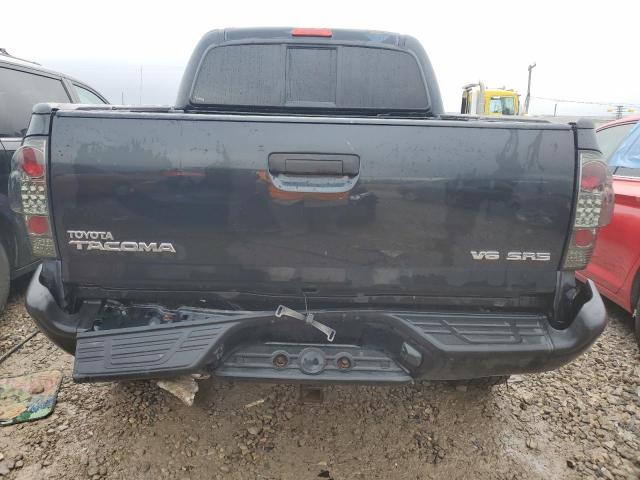 5TELU42N98Z573542 - 2008 TOYOTA TACOMA DOUBLE CAB BLACK photo 6