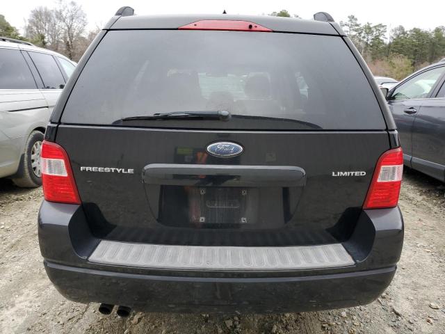 1FMDK03117GA20660 - 2007 FORD FREESTYLE LIMITED BLACK photo 6