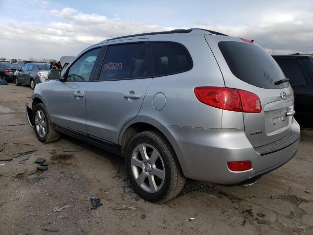 5NMSH73E27H124850 - 2007 HYUNDAI SANTA FE SE SILVER photo 2