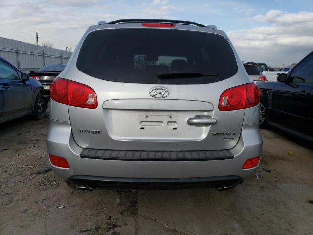 5NMSH73E27H124850 - 2007 HYUNDAI SANTA FE SE SILVER photo 6