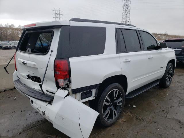 1GNSKCKJ2KR184258 - 2019 CHEVROLET TAHOE K1500 PREMIER WHITE photo 3