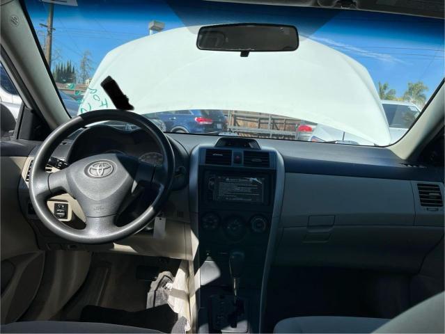 5YFBU4EEXDP207452 - 2013 TOYOTA COROLLA BASE WHITE photo 9