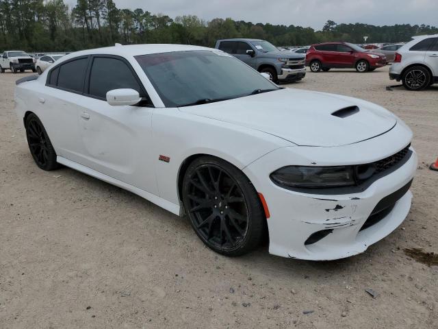 2C3CDXGJ5KH507200 - 2019 DODGE CHARGER SCAT PACK WHITE photo 4