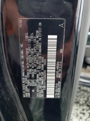 5TBBT44115S462249 - 2005 TOYOTA TUNDRA ACCESS CAB SR5 BLACK photo 12