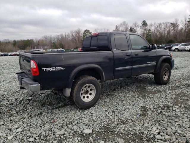 5TBBT44115S462249 - 2005 TOYOTA TUNDRA ACCESS CAB SR5 BLACK photo 3