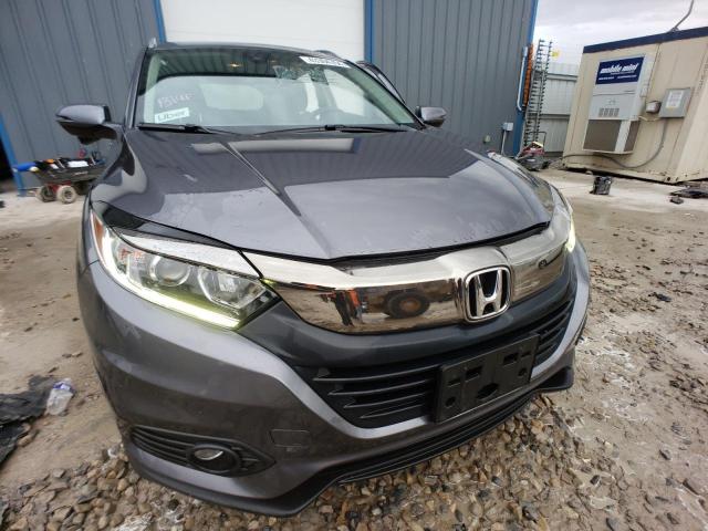 3CZRU6H52MM742654 - 2021 HONDA HR-V EX GRAY photo 5