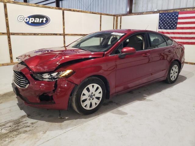 3FA6P0G70KR229909 - 2019 FORD FUSION S RED photo 1