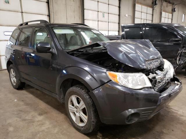 JF2SH6BC1AH793521 - 2010 SUBARU FORESTER XS Blau Foto 4