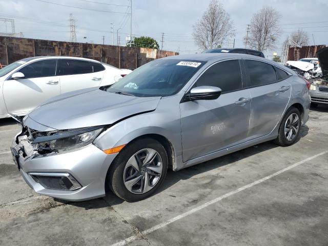 2HGFC2F68LH583279 - 2020 HONDA CIVIC LX SILVER photo 1