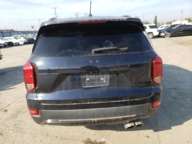 KM8R24HE4LU159752 - 2020 HYUNDAI PALISADE SEL BLUE photo 6