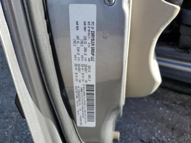 2C4RDGBGXER378466 - 2014 DODGE GRAND CARA SE SILVER photo 12