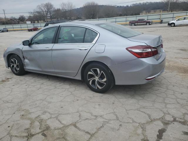 1HGCR2F31GA157459 - 2016 HONDA ACCORD LX SILVER photo 2