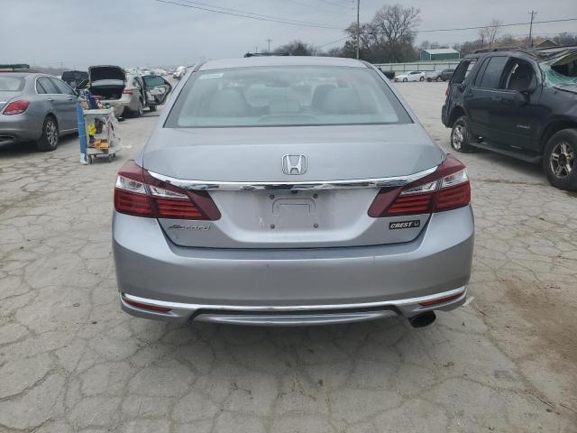 1HGCR2F31GA157459 - 2016 HONDA ACCORD LX SILVER photo 6