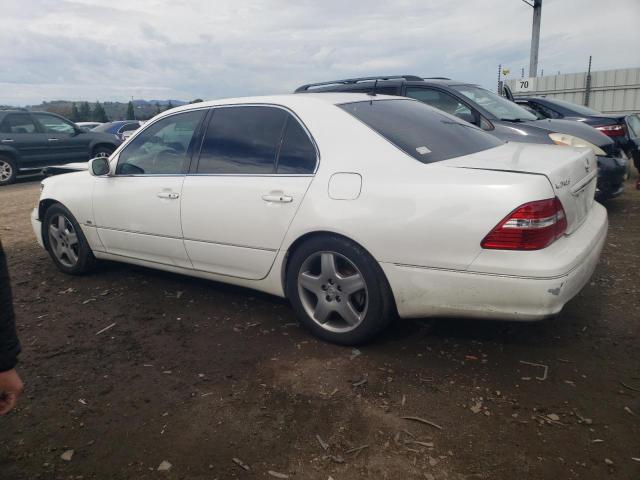 JTHBN36FX40145218 - 2004 LEXUS LS 430 WHITE photo 2