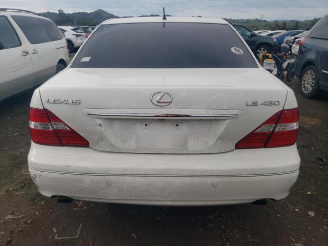 JTHBN36FX40145218 - 2004 LEXUS LS 430 WHITE photo 6