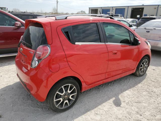 KL8CF6S99EC489541 - 2014 CHEVROLET SPARK 2LT RED photo 3