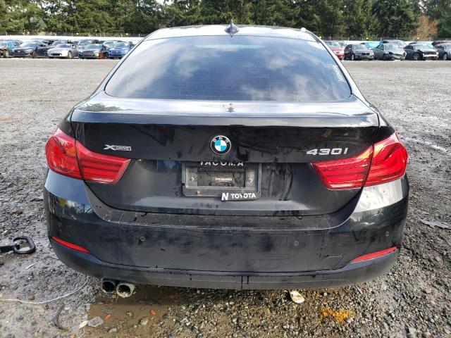 WBA4J3C5XJBG91177 - 2018 BMW 430XI GRAN COUPE BLACK photo 6