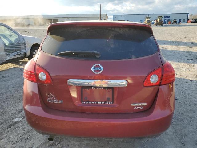 JN8AS5MV0DW665523 - 2013 NISSAN ROGUE S MAROON photo 6