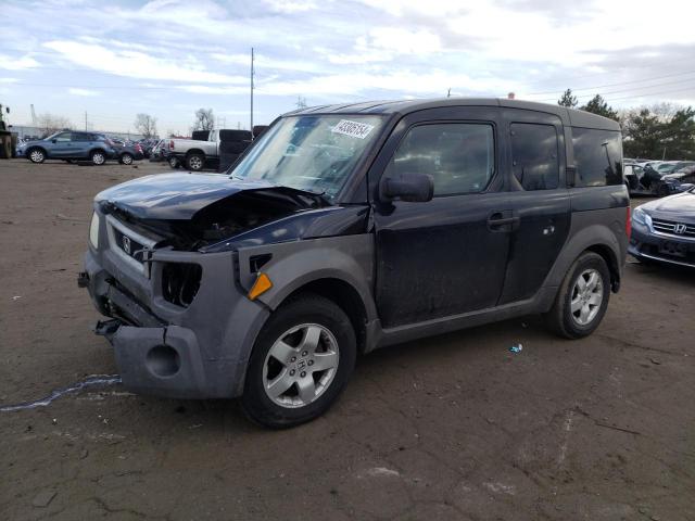 5J6YH28614L034270 - 2004 HONDA ELEMENT EX BLACK photo 1