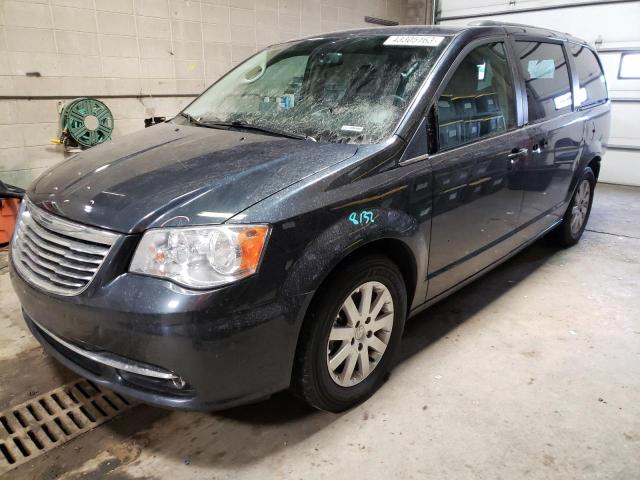 2C4RC1BG0DR714950 - 2013 CHRYSLER TOWN & COU BLUE photo 1