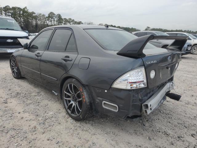 JTHBD192650096956 - 2005 LEXUS IS 300 CHARCOAL photo 2