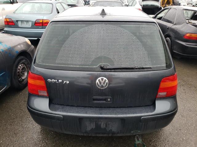 9BWGL61J254024175 - 2005 VOLKSWAGEN GOLF GLS GRAY photo 6