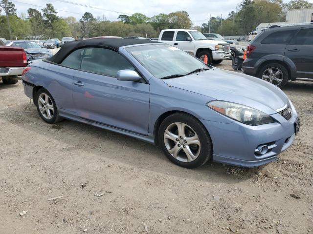 4T1FA38P37U135577 - 2007 TOYOTA CAMRY SOLA SE BLUE photo 4