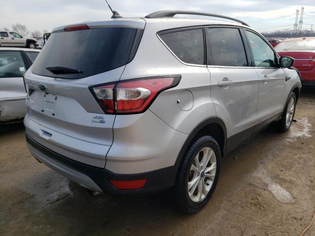 1FMCU9HD2JUB99619 - 2018 FORD ESCAPE SEL SILVER photo 3