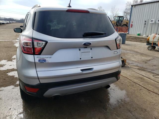 1FMCU9HD2JUB99619 - 2018 FORD ESCAPE SEL SILVER photo 6