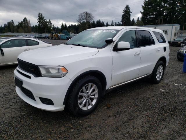 1C4RDJFG8LC405953 - 2020 DODGE DURANGO SSV WHITE photo 1