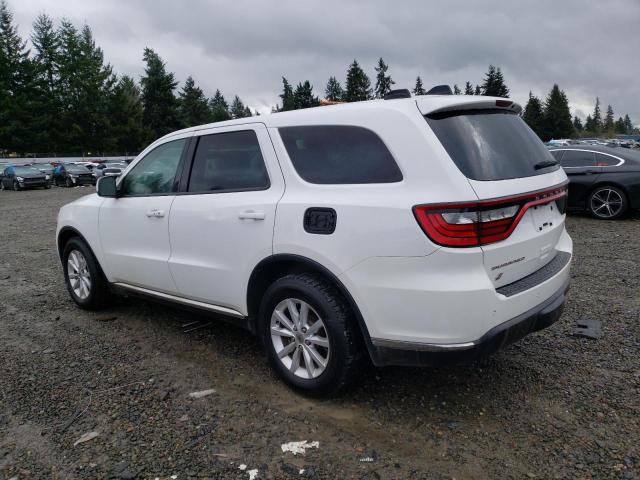 1C4RDJFG8LC405953 - 2020 DODGE DURANGO SSV WHITE photo 2