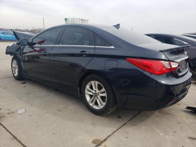 5NPEB4AC9DH641768 - 2013 HYUNDAI SONATA GLS BLUE photo 2