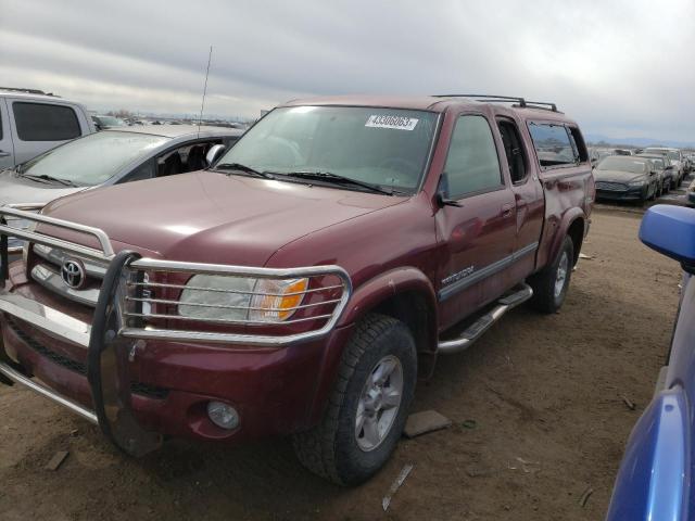 5TBBT44186S482516 - 2006 TOYOTA TUNDRA ACCESS CAB SR5 BURGUNDY photo 1