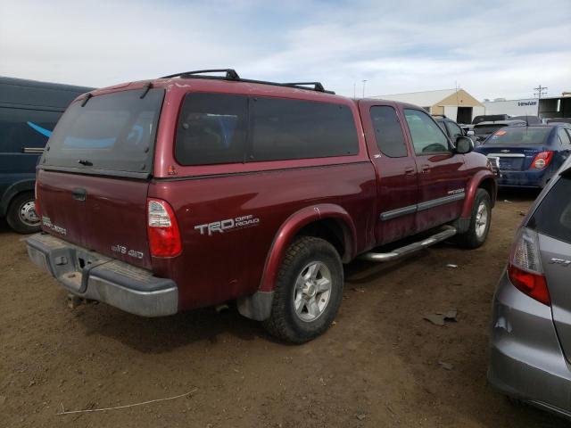 5TBBT44186S482516 - 2006 TOYOTA TUNDRA ACCESS CAB SR5 BURGUNDY photo 3