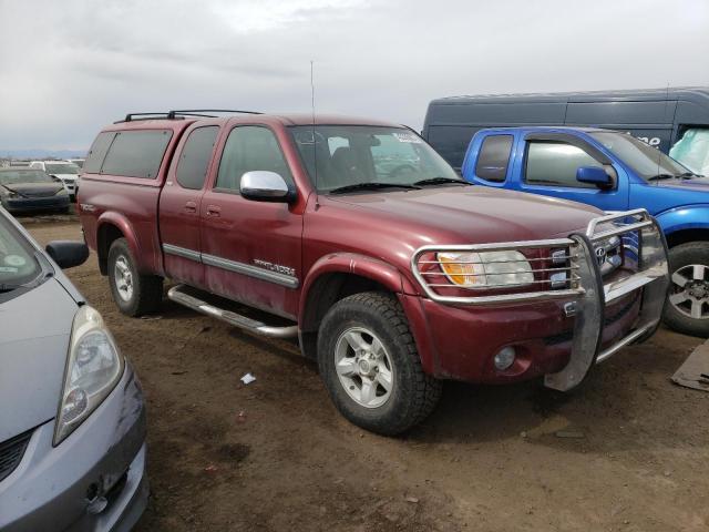 5TBBT44186S482516 - 2006 TOYOTA TUNDRA ACCESS CAB SR5 BURGUNDY photo 4