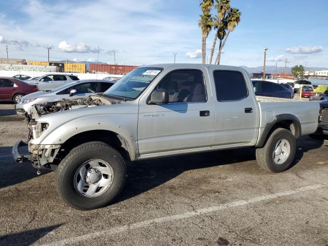 5TEGM92N12Z034984 - 2002 TOYOTA TACOMA DOUBLE CAB PRERUNNER SILVER photo 1