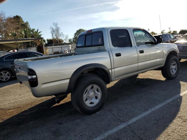 5TEGM92N12Z034984 - 2002 TOYOTA TACOMA DOUBLE CAB PRERUNNER SILVER photo 3