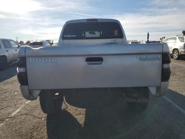 5TEGM92N12Z034984 - 2002 TOYOTA TACOMA DOUBLE CAB PRERUNNER SILVER photo 6