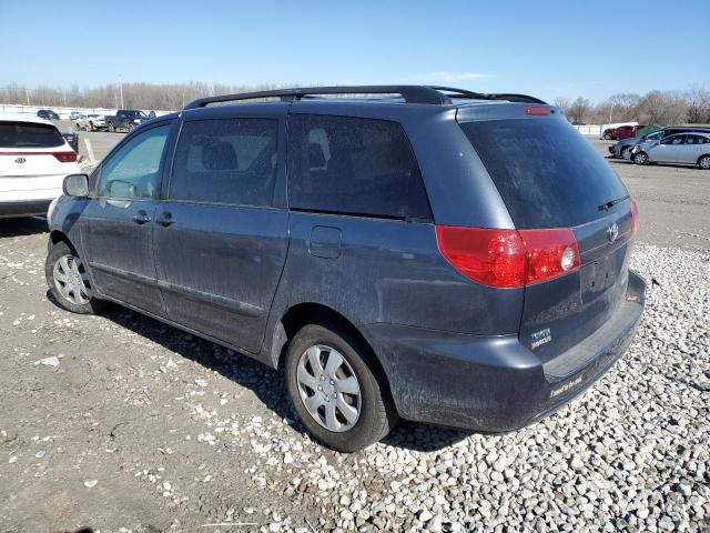 5TDZK23C78S134662 - 2008 TOYOTA SIENNA CE GRAY photo 2