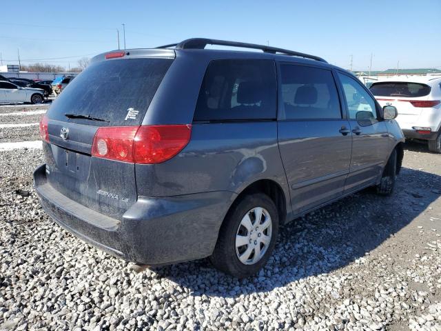 5TDZK23C78S134662 - 2008 TOYOTA SIENNA CE GRAY photo 3