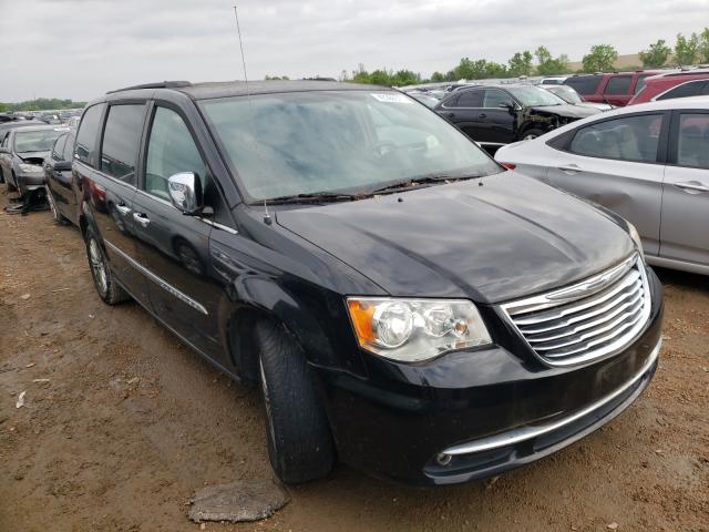 2C4RC1CG3DR510867 - 2013 CHRYSLER TOWN & COU TOURING L BLACK photo 1