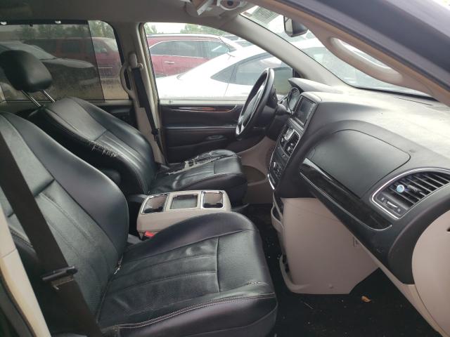 2C4RC1CG3DR510867 - 2013 CHRYSLER TOWN & COU TOURING L BLACK photo 5