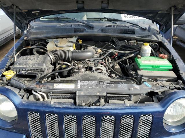 1J8GL58K94W141864 - 2004 JEEP LIBERTY 4D LIMITED BLUE photo 12