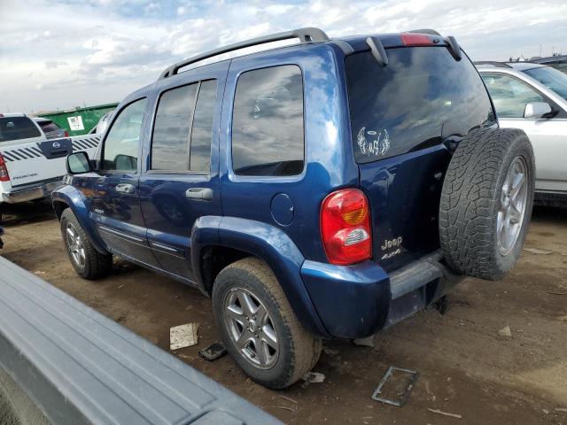 1J8GL58K94W141864 - 2004 JEEP LIBERTY 4D LIMITED BLUE photo 2