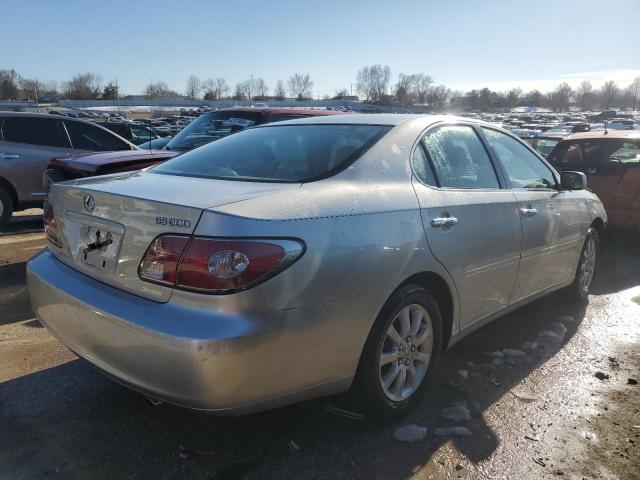 JTHBF30G036009061 - 2003 LEXUS ES 300 SILVER photo 3