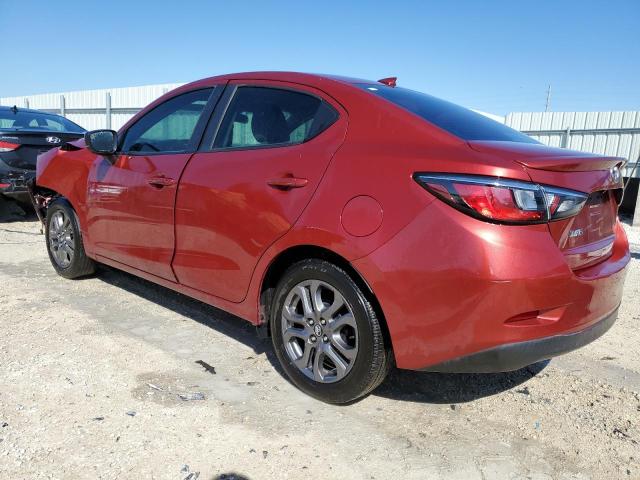 3MYDLBYV2KY510574 - 2019 TOYOTA YARIS L RED photo 2